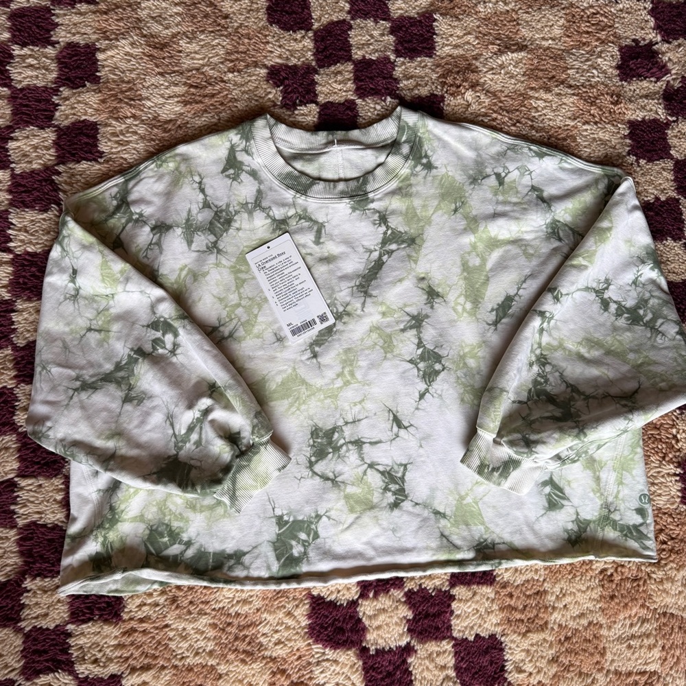 Lululemon LA Oversized Boxy Crew Sweatshirt, sz M/L